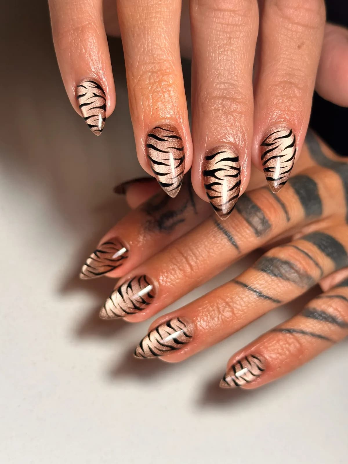 Animal print stiletto